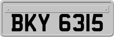 BKY6315