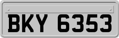 BKY6353