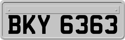 BKY6363