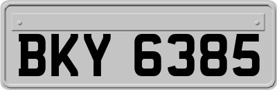 BKY6385