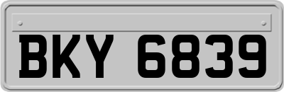 BKY6839
