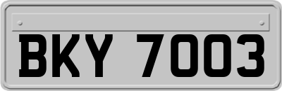 BKY7003