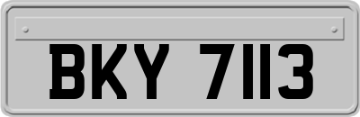 BKY7113