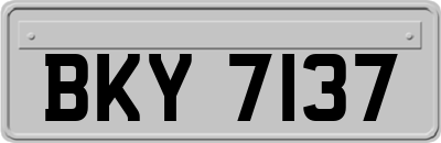 BKY7137