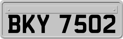 BKY7502