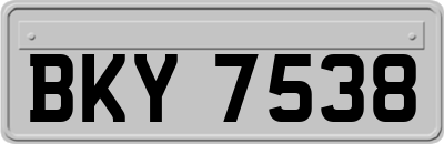 BKY7538