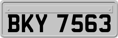 BKY7563