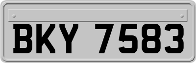 BKY7583