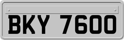 BKY7600