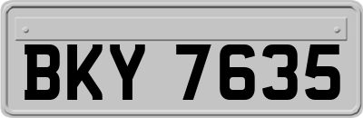 BKY7635