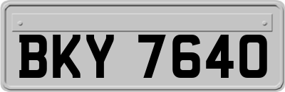 BKY7640