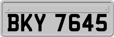 BKY7645