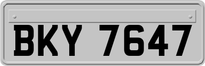 BKY7647