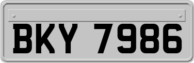BKY7986