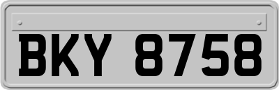 BKY8758