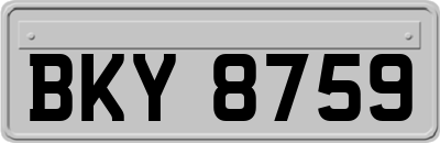 BKY8759