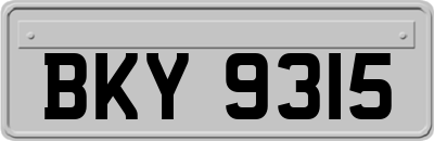 BKY9315