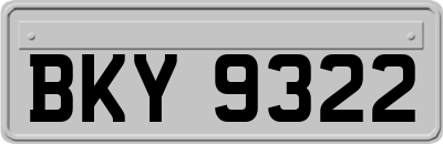 BKY9322
