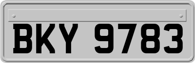 BKY9783