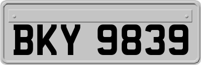 BKY9839