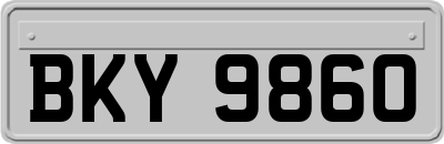 BKY9860
