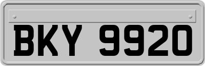 BKY9920