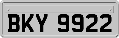BKY9922