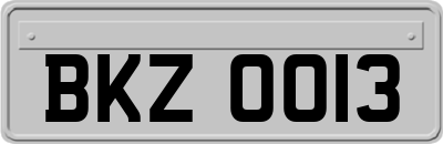 BKZ0013
