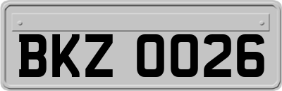 BKZ0026