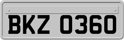 BKZ0360