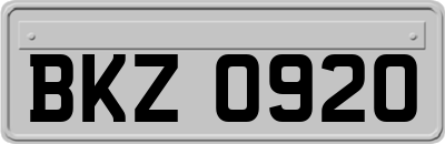 BKZ0920