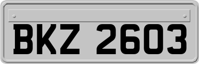 BKZ2603