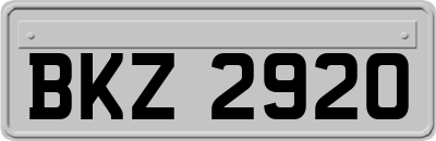 BKZ2920