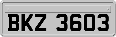 BKZ3603