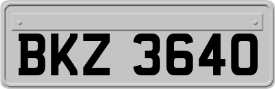 BKZ3640