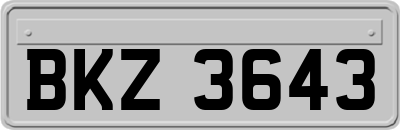 BKZ3643