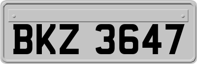 BKZ3647
