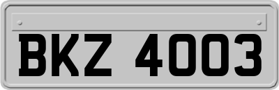 BKZ4003