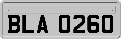 BLA0260