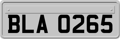 BLA0265