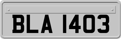 BLA1403