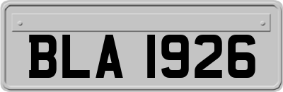 BLA1926
