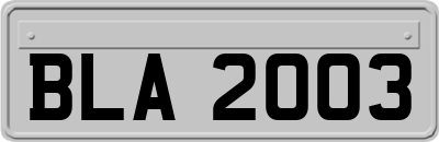 BLA2003