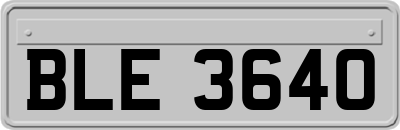 BLE3640