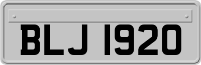 BLJ1920