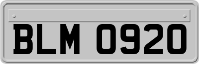 BLM0920