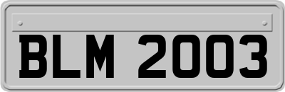 BLM2003