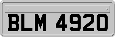 BLM4920