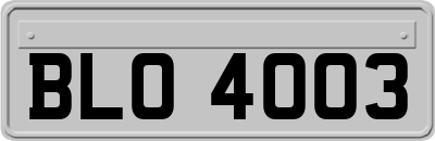BLO4003