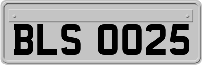 BLS0025